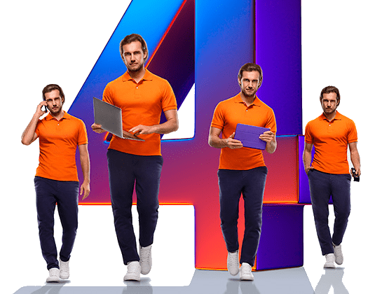 Великолепная четверка Ростелеком в&nbsp;село Бакино (Омская область)